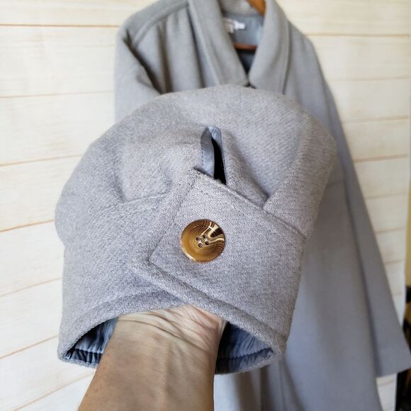 Good American Dusty Quarry Solid Oversized Shacket Women's Size 7/8 - Picture 8 of 16